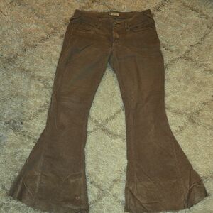 Free People Tan Corduroy Pants